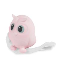 shumee Mel the Owl - roza LED nočna lučka - Flow Amsterdam