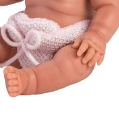 shumee Llorens - Španska punčka Bebita 26 cm, klobuk s prašičjimi ušesi