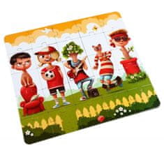 shumee AKCIJA Izobraževalna sestavljanka z liki Combi 1