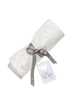 shumee Dvostranska odeja Effik bela s sivimi srčki, Małgosia Socha