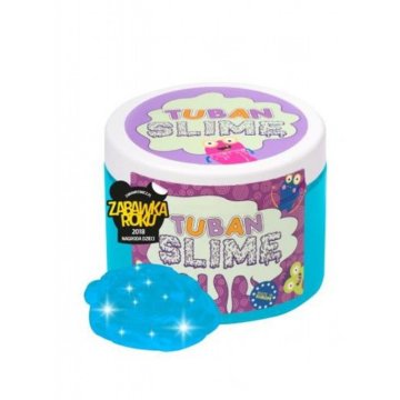 shumee Tuban - Super Slime - neonsko modra bleščica 0,5 kg