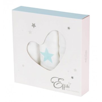 shumee Effiki muslin povoji Blue Stars, 3-komplet