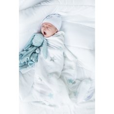 shumee Effiki muslin povoji Blue Stars, 3-komplet