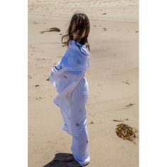 shumee Effiki muslin povoji Stars Blue - 2 kompleta