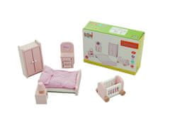 shumee Komplet pohištva za hišico za punčke Lelin