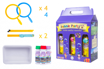 shumee Tuban - Komplet mehurčkov in obročev BUBBLE PARTY BOX