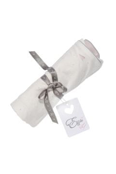 shumee Dvostranska odeja Effik bela z roza srčki, Małgosia Socha