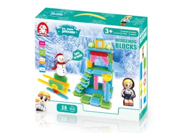 shumee Veliki fleksibilni bloki za ježek 58 kosov Zimska palača