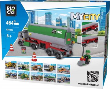 shumee Klocki Blocki MyCity Tanker 464 kom