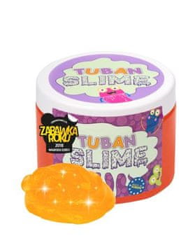 shumee Tuban - Super Slime bleščeča neonsko oranžna 0,5 kg