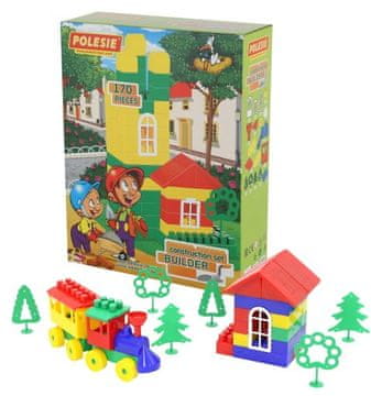 shumee Komplet gradbenih kock WADER, 170 kosov