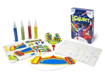shumee AKCIJA Sabbiarelli - Pocket Kit - Čarobni pesek za barvanje - Galaxy
