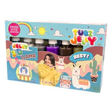 shumee TUBI JELLY SET Gel tekoči 6 BARV - LAMA