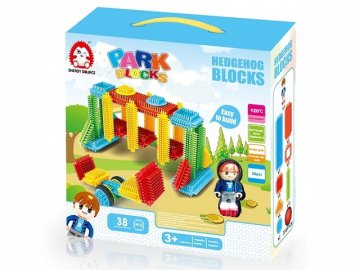 shumee Velike fleksibilne kocke za ježek IGRIŠČE 38 kosov.