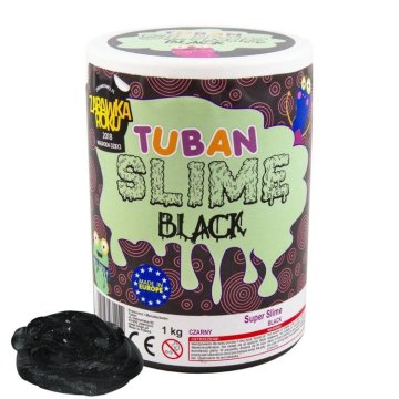shumee Tuban Super Slime črna 1 kg