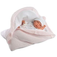 shumee Llorens - Španska novorojena punčka Nica z zavitkom 38 cm