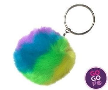 shumee GoGoPo neonski obesek za ključe s pompom