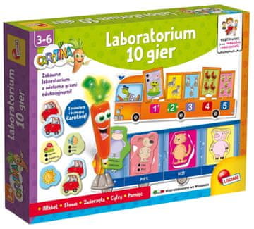 shumee Carotina - Laboratorij 10 izobraževalnih iger