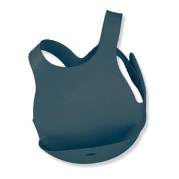 shumee Silikonski slinček MINIKOIOI z žepom TEMNO MODRA