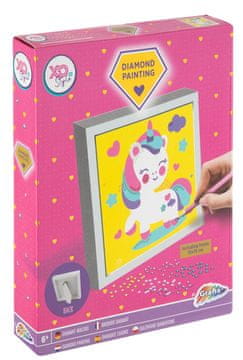 shumee Nalepka Grafix Diamond Unicorn - z okvirjem