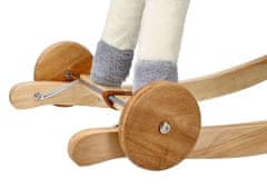 Adam toys Adam Toys Zlati samorog - gugalni konjiček 2 v 1