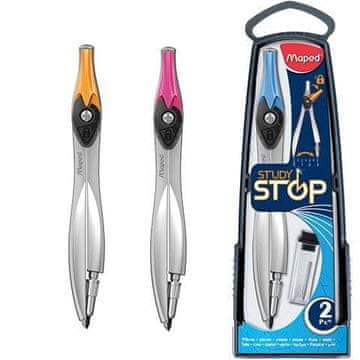 shumee Kompas Maped Study Stop z vložki - z grafitom