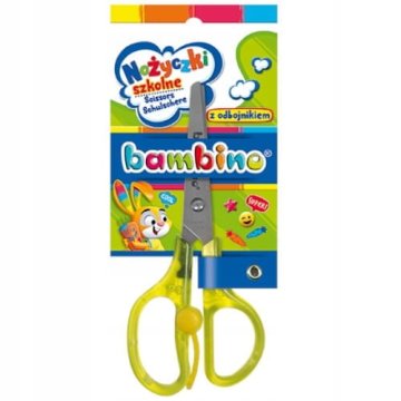 shumee Šolske škarje Bambino z lestvico in odbijačem - varne