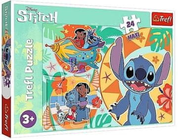 Trefl Trefl Puzzle 24 Maxi Srečen dan Lilo Stitch - AKCIJA