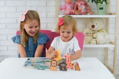 Adam toys Adam Toys 3D sestavljanka na dotik senzorična sestavljanka SAFARI