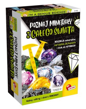 shumee Lisciani Mali Genius Odkrijte minerale z vsega sveta