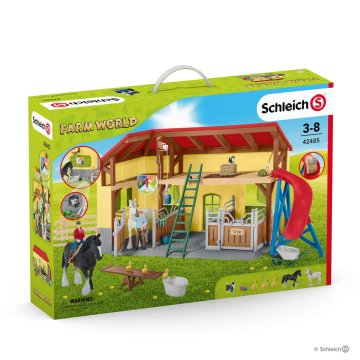 shumee Schleich Horse Stable Farm World 42485