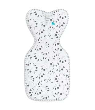 shumee Swaddle UP - velikost M - bela, cosmos - 1 KORAK - 0,2 TOG Bamboo Lite