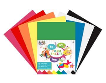 shumee Grafix penasti listi A4, 8 kosov