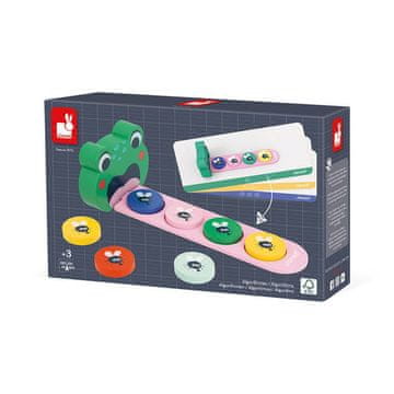 shumee Janod lesena logična sestavljanka Algoritmi žaba