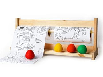 shumee COLORESCA Stojalo za pobarvanke z velikimi zvitki