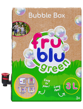 shumee FRU BLU Škatla z mehurčki s pipo 3l Komplet milnih mehurčkov