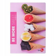 shumee ZVEZEK BE MORE A4/72K SWEET LINE 100 G. A'10 272