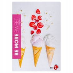 shumee ZVEZEK BE MORE A4/72K SWEET LINE 100 G. A'10 272