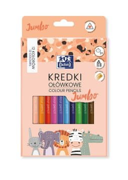 shumee OXFORD KIDS JUMBO BARVNI SVINČNIK 12 BARV 400174529