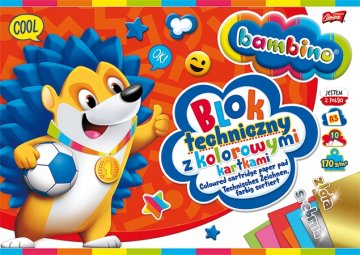 shumee TEHNIČNI BLOK A3/10K BARVNI BAMBINO 3615 A""10