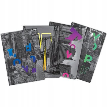 shumee ZVEZEK A4/96K GRID MO CITY 70G 400169516 A'5