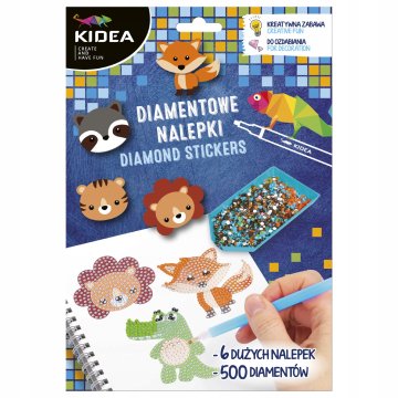 shumee DIAMANTNE NALEPKE ŽIVALI KIDEA 8132