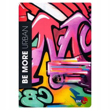 shumee ZVEZEK BE MORE A4 URBAN GRID 72 100 G. A'10