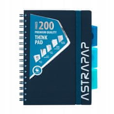 shumee ZVEZEK NA KOLESA A5 PP ASTRAPAP MEŠANE BARVE 9061