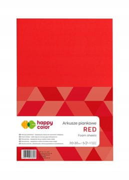 shumee PENASTI LISTOVI A4/ 5 LISTOV RDEČI 8808