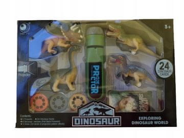 shumee Komplet dinozavrov + projektor 1386