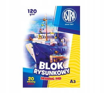 shumee RISALNI BLOK A3/20K BEL 120G ASTRA A'10 2587