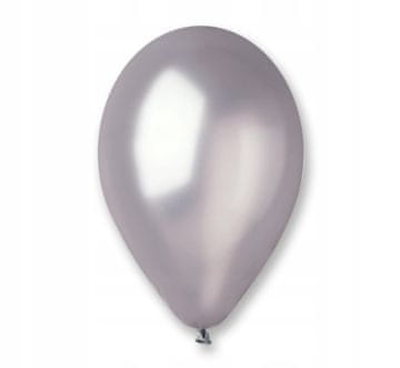 Kovinski balon 11 Gemar srebrn