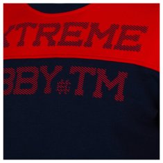 shumee Extreme Hobby Block črtasta rdeča majica S