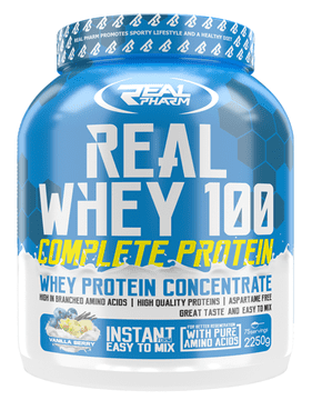 shumee Real Pharm Real Whey 100 - 2250 g sirotkinih beljakovin banana
